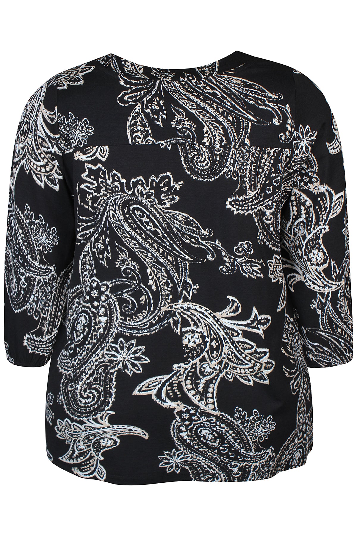 Zhenzi - Sylva 629 blússa með paisley mynstri