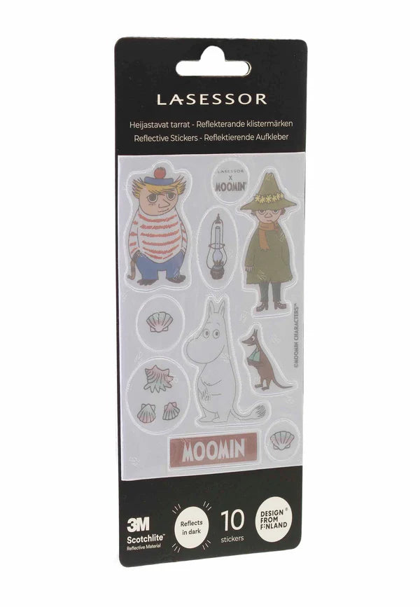Lasessor - Moomin Endurskinsmerki límmiðar