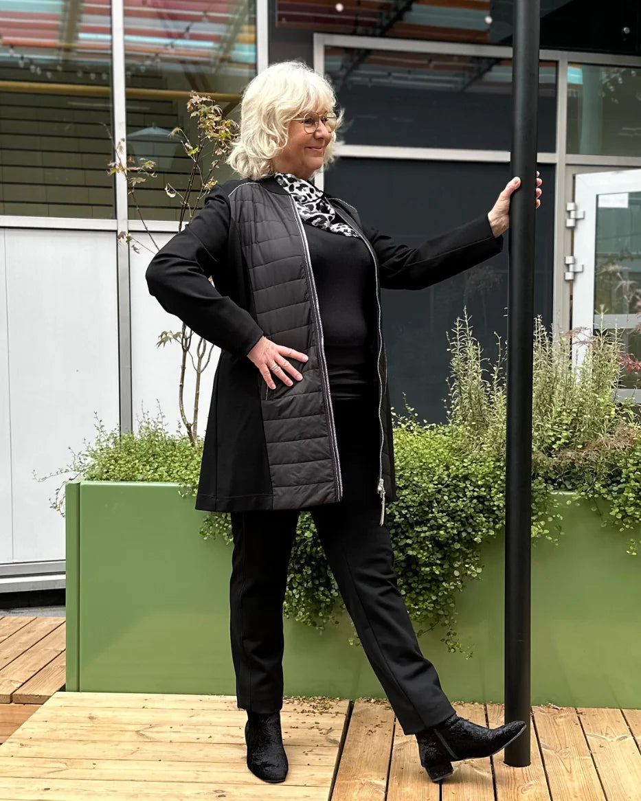 I'cona - Josephine Léttur síður vattstunginn jakki
